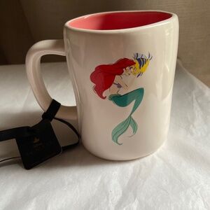 New Rae Dunn Disney Princess Little Mermaid Mug
